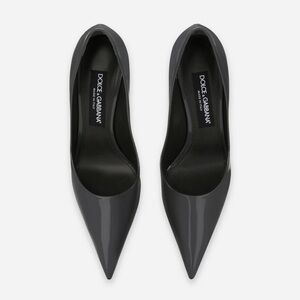 Dolce & Gabbana Pointed Toe Polished Pumps